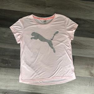 Puma pink tee